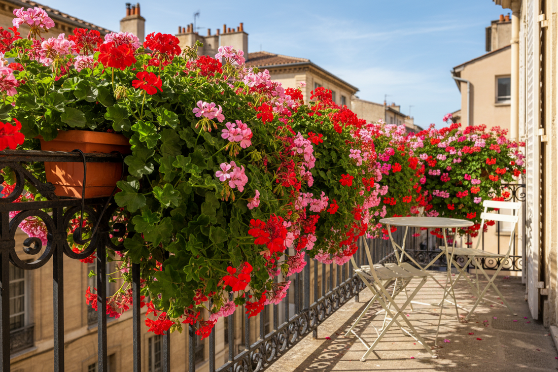 Entretien des plantes de balcon pendant vos vacances🌿